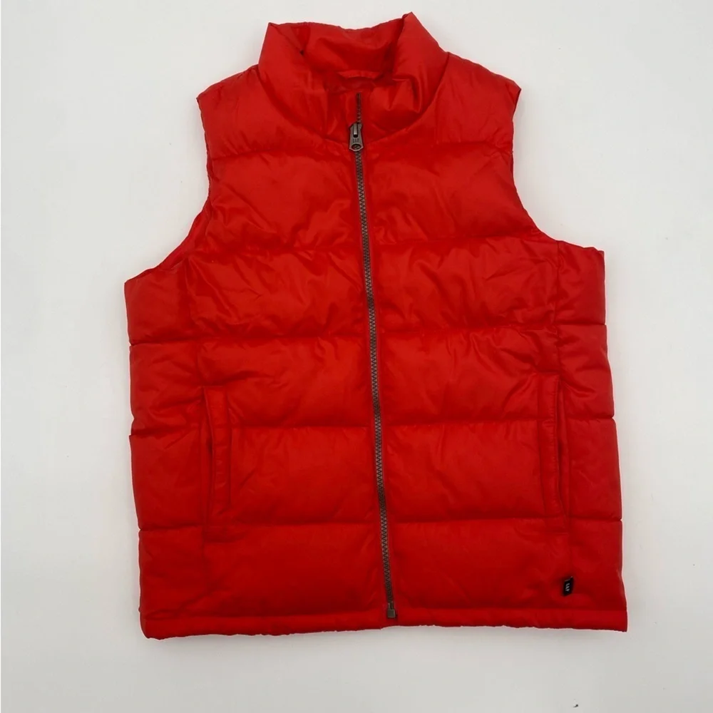 GAP red Puffer Vest size M